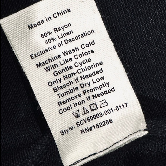 ππ AVEC LES FILLES Black Mini Skirt | Nautical Preppy Fall Silver Button, Size 6 - Picture 3 of 5